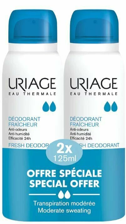 URIAGE Набор дезодорантов Promo Deo Fraicheur