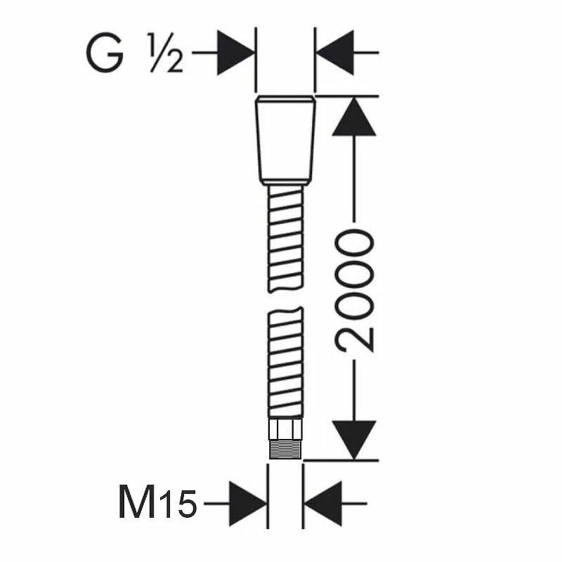 Шланг душевой Lemark LE8063S, 200 см