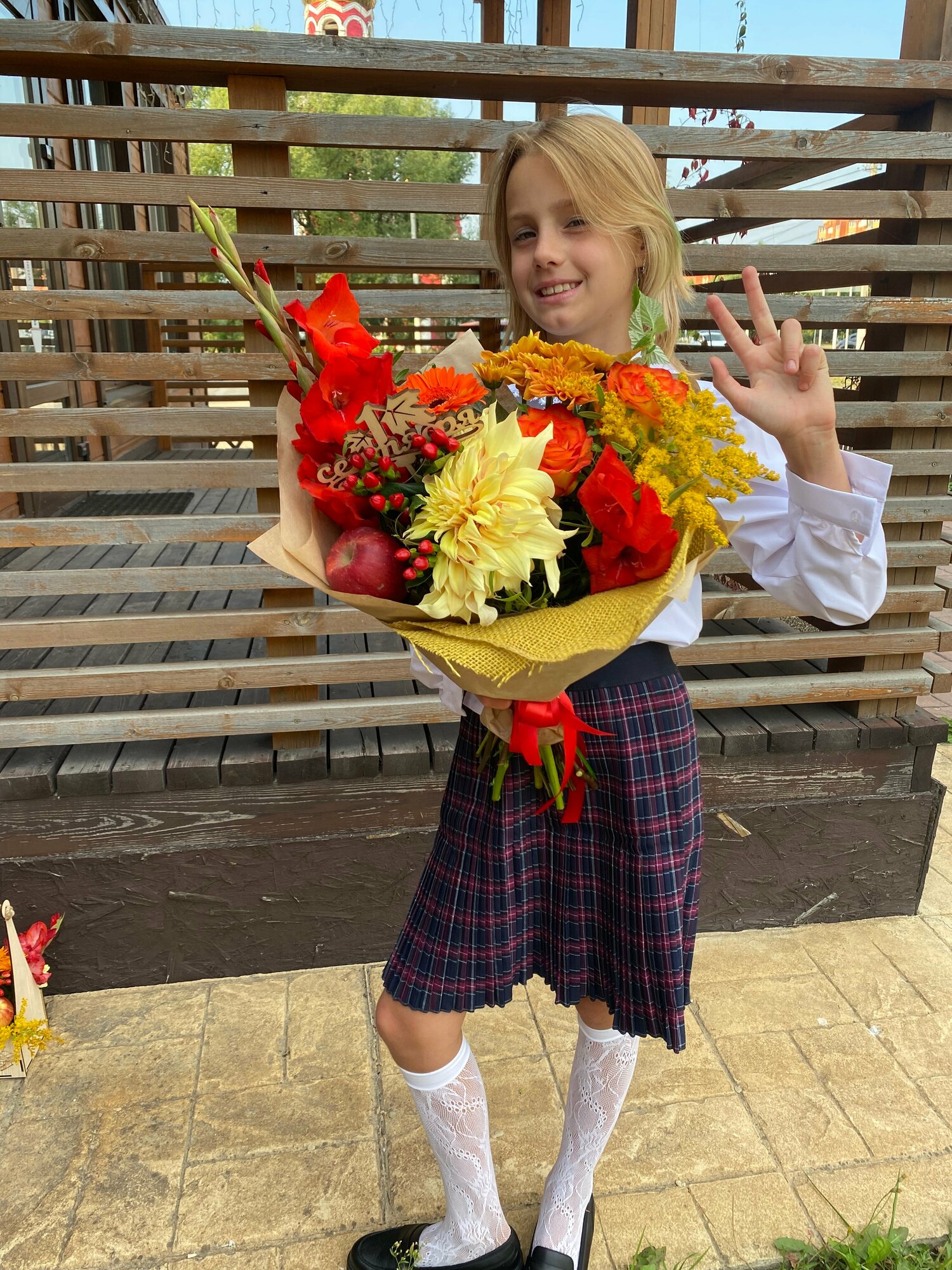 Букет Гладиолус