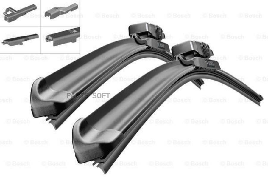 BOSCH 3397007467 3 397 007 467_! щетки к-кт\ 650/26'+475/19' Ford Focus C-Max 03>/Mondeo IV, Volvo S80/XC60 07>