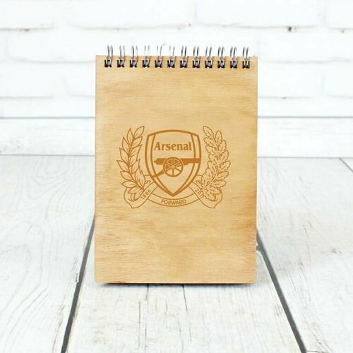 Скетчбук деревянный Арсенал, Arsenal №5