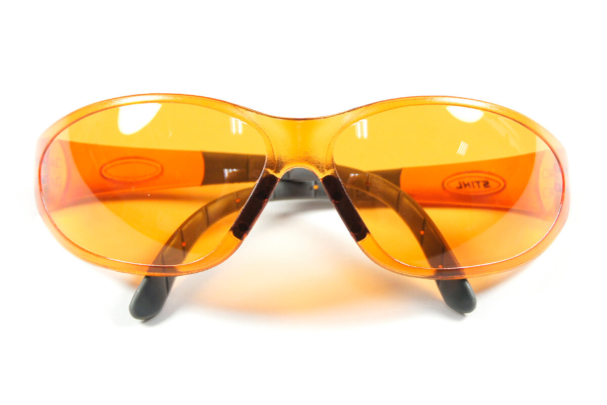 Очки защитные STIHL Contrast, оранжевые для опрыскивателя STIHL SR-200