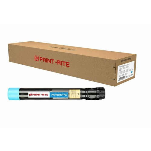 Print-Rite PR-006R01702 картридж лазерный (Xerox 006R01702) голубой 15000 стр