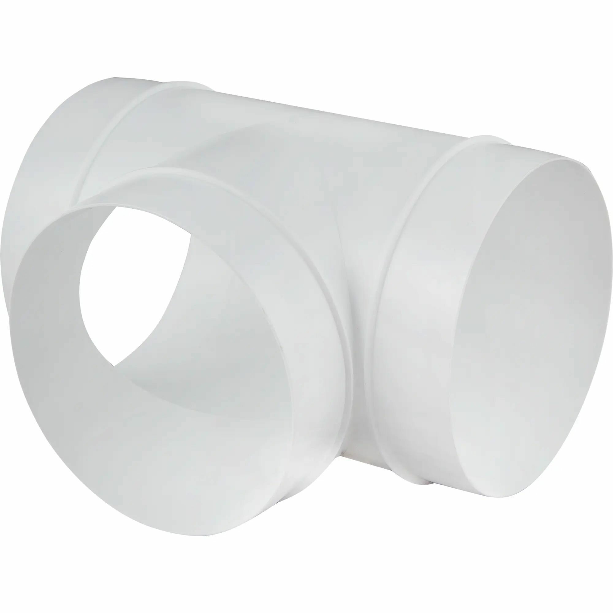 фото Тройник для круглых воздуховодов Equation D125 мм пластик