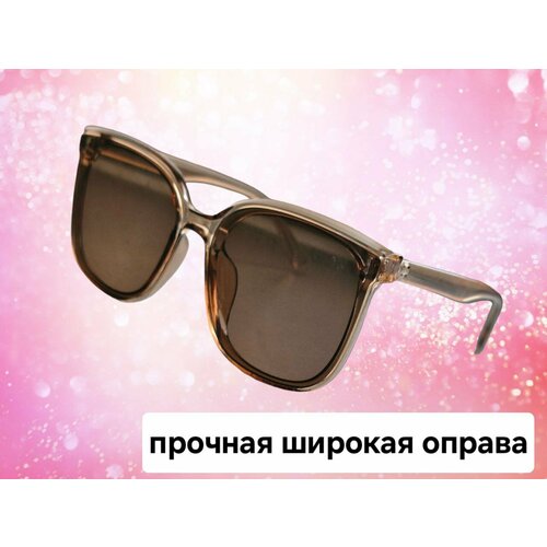 Солнцезащитные очки Винтаж, бежевый, коричневый мужские очки с титановой оправой ov5338u винтажные круглые очки для близорукости оптические оправы для очков
