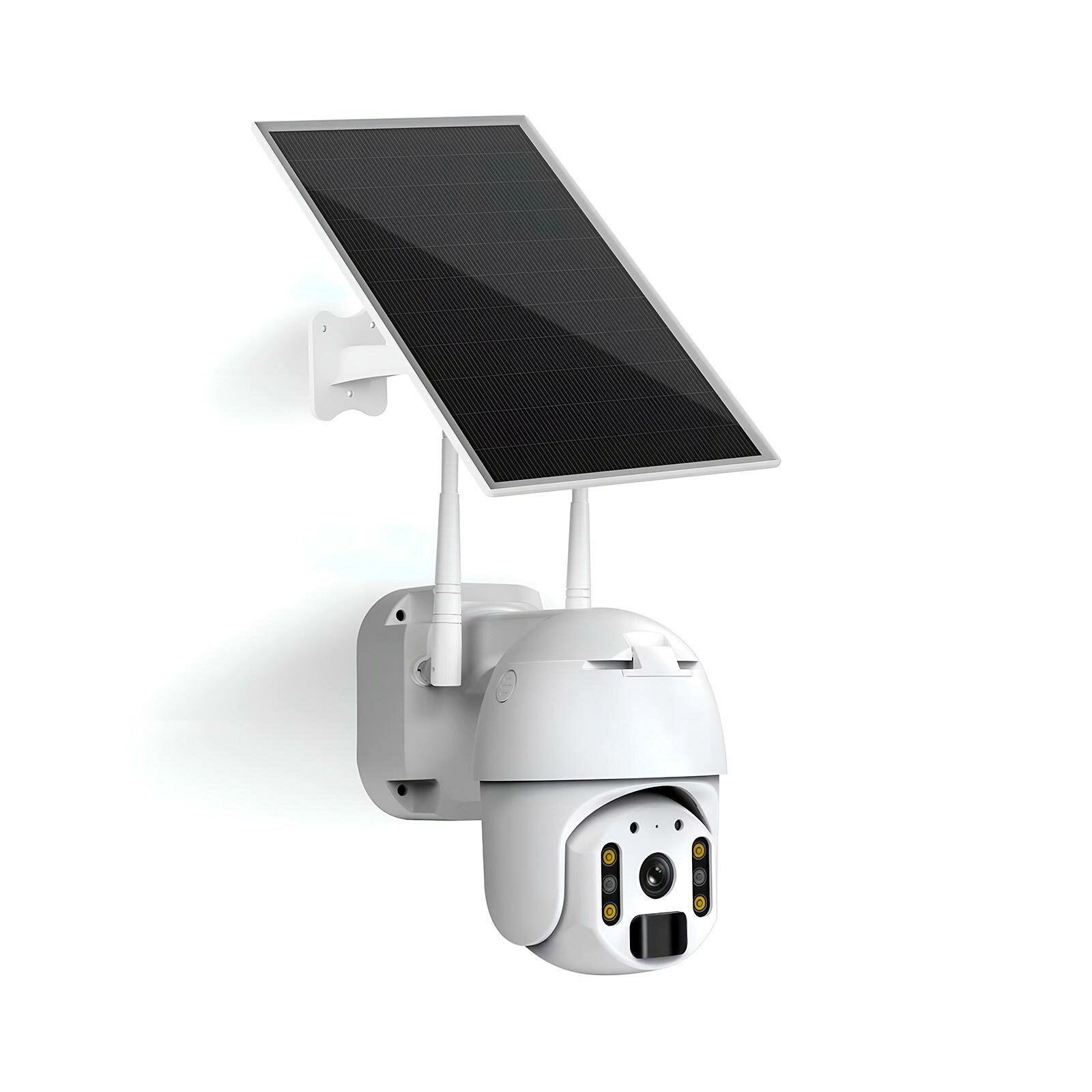 Уличная поворотная беспроводная 4G 2MP IP-камера Link Solar ZC301-2MP-4G (W5044RU) с солнечной панелью 6Вт и аккумулятором, с записью на SD карту и 2