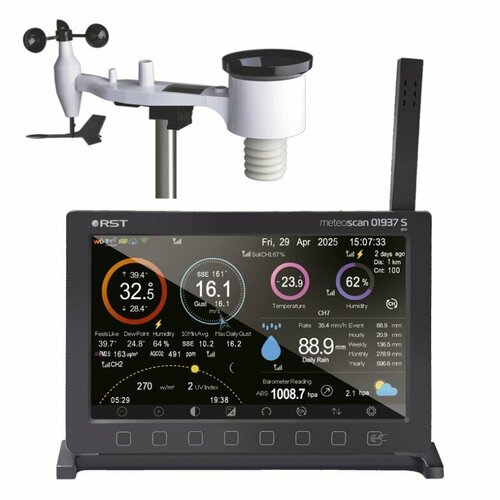 Профессиональная метеостанция RST MeteoScan 937S pro 54500₽