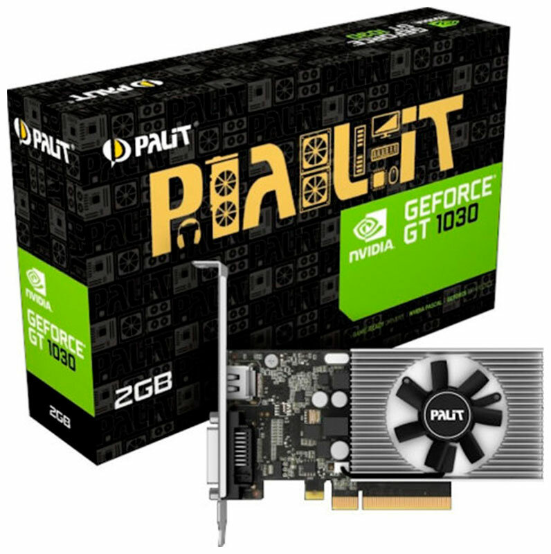 Видеокарта Palit GeForce GT 1030 2GB (NEC103000646-1082F)