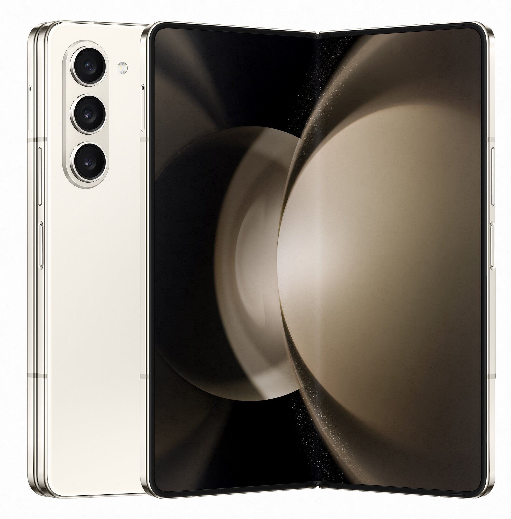 Смартфон Samsung Galaxy Z Fold5 12/512 ГБ, Dual: nano SIM + eSIM, бежевый