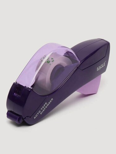 Изображение товара Диспенсер для клейкой ленты Auto Tape Dispenser, фиолетовый, 8 штук
