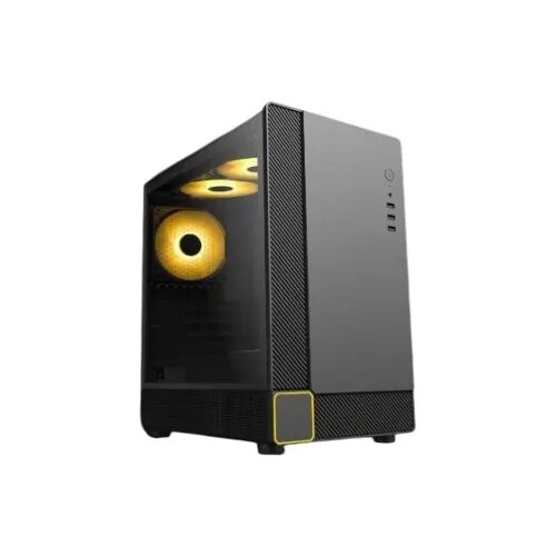 Корпус mATX Accord M3302, Midi-Tower, без БП, черный [acc-m3302]
