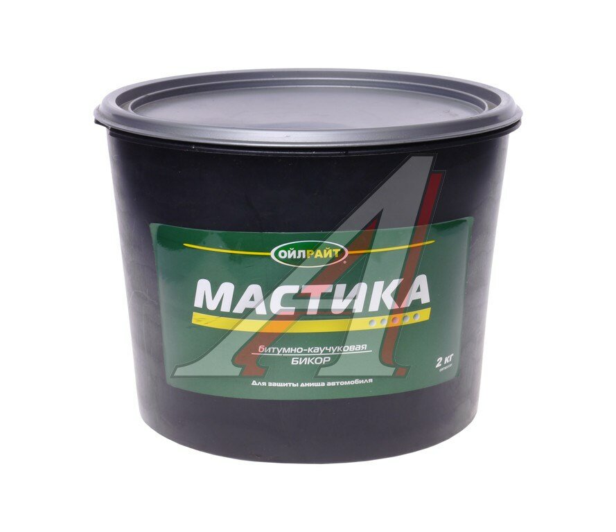 Антикор для наружных поверхностей мастика каучуко-битумная 2кг бикор OIL RIGHT