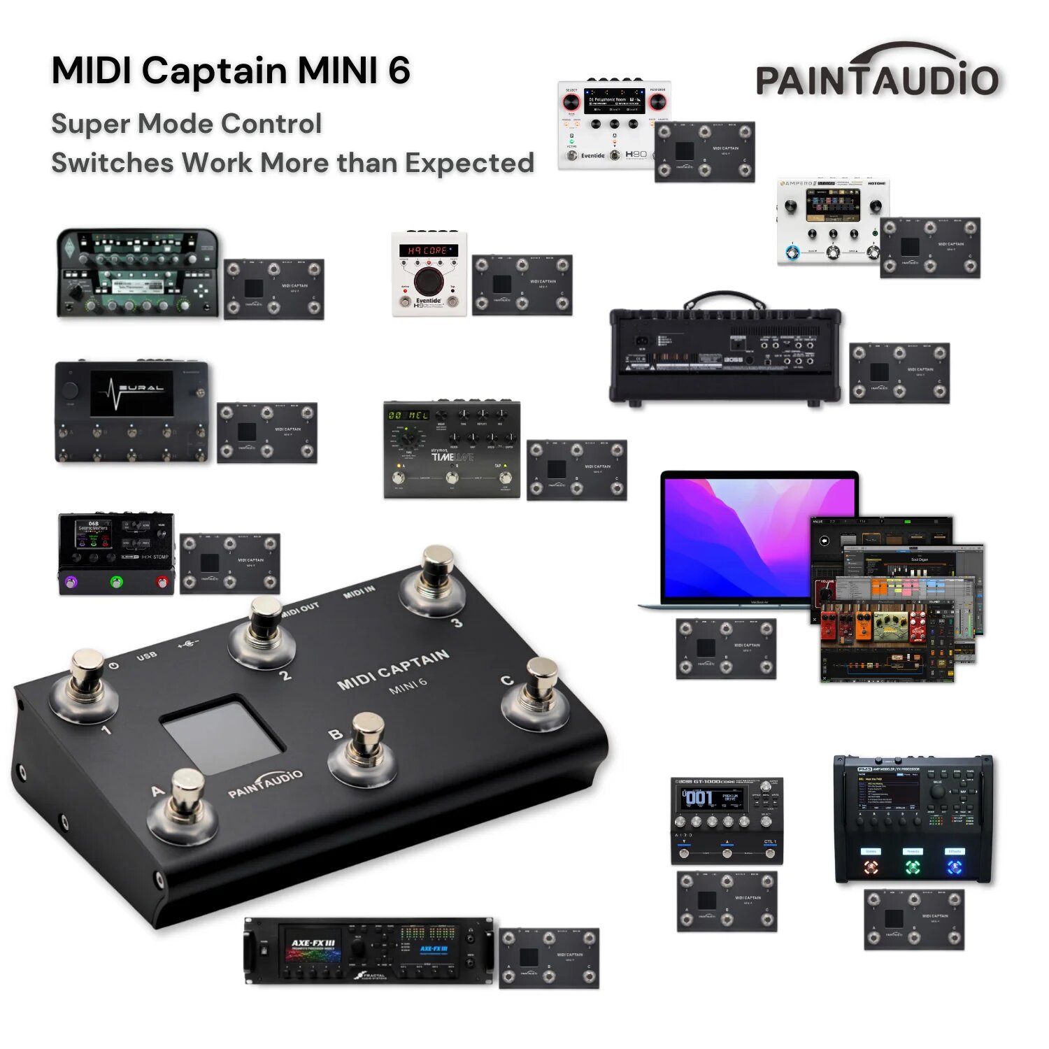 PAINTAUDIO MIDI Captain MINI 6 – купить в интернет-магазине