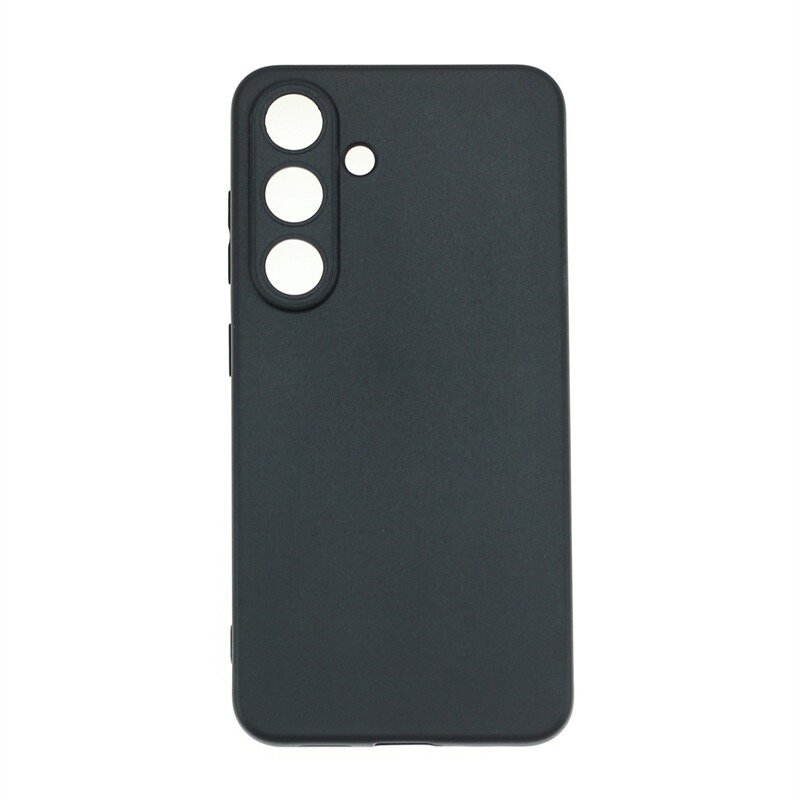 Чехол матовый для Samsung Galaxy S25 (Самсунг Галакси С25) черный