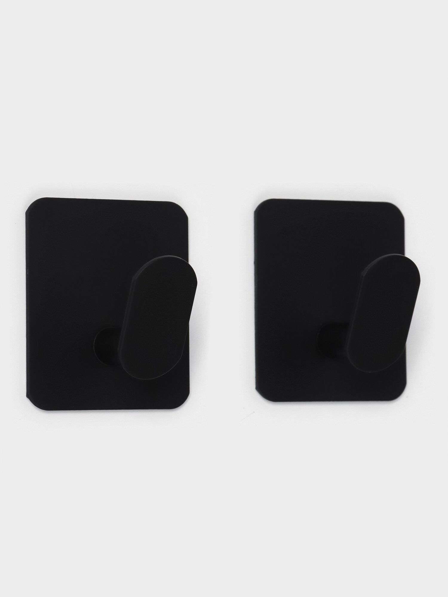 Крючки для ванной самоклеющиеся Stölz настенные 2 шт цвет черный