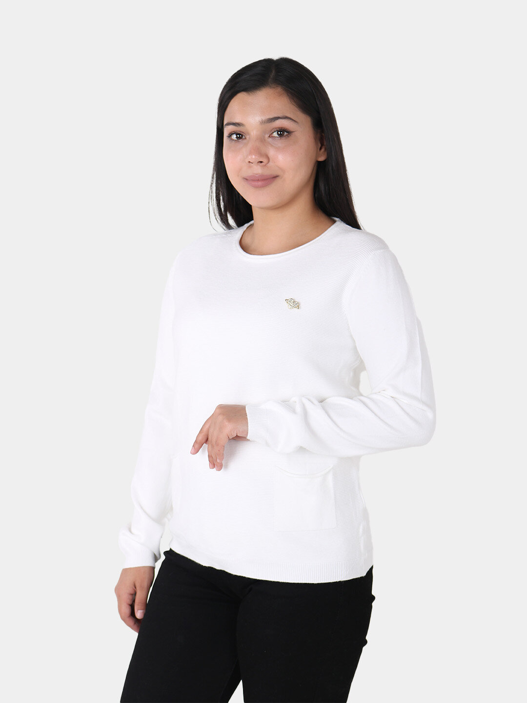 Свитер размер One Size, , белый, — фото 1