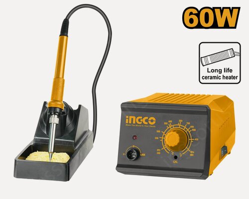 Изображение товара Паяльная станция 60 Вт INGCO SI016911