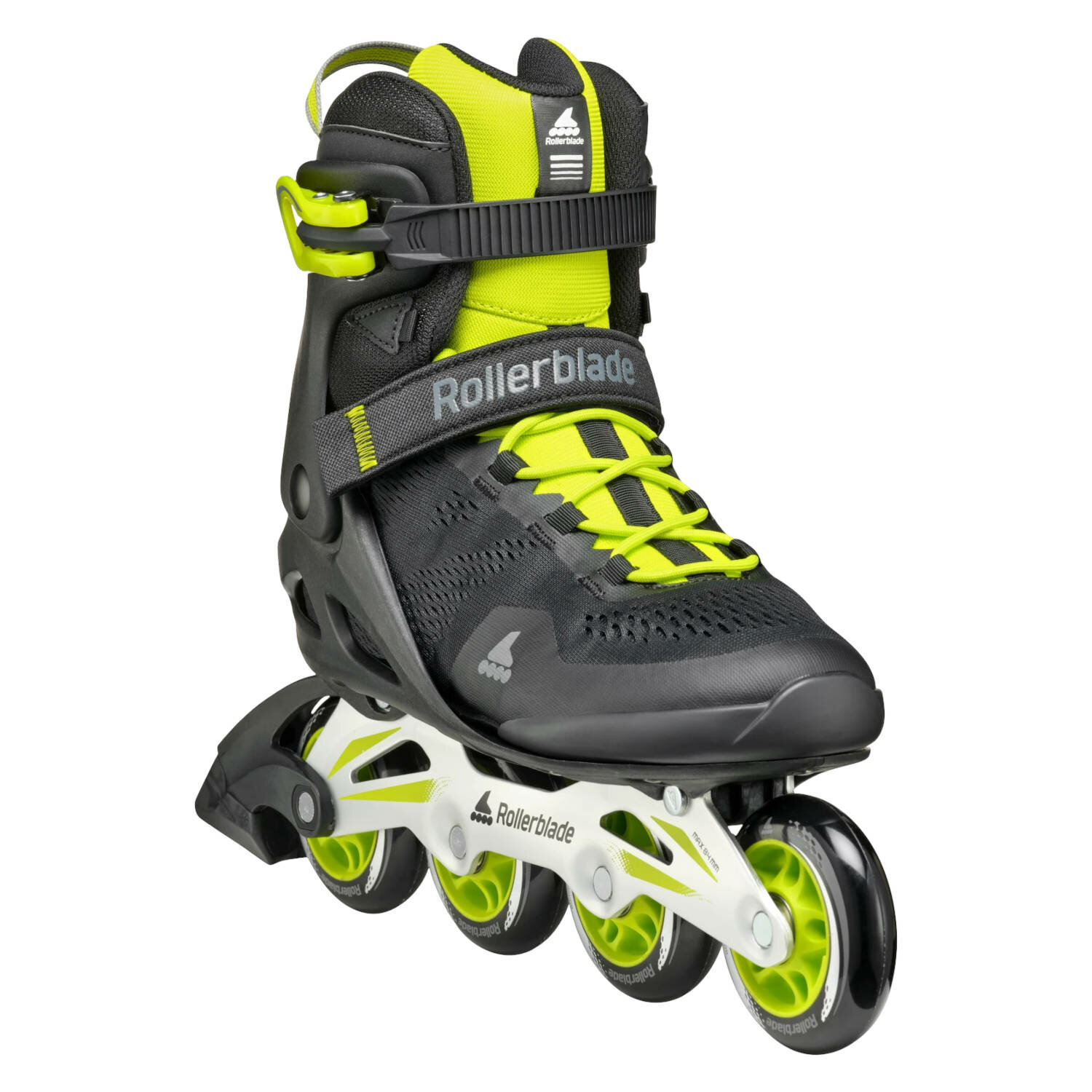 Роликовые Коньки Xiaomi Роликовые коньки Rollerblade Macroblade 80 Black/Lime (EUR:44,5)
