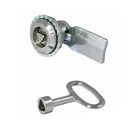 Замок щитовой "MS-705-3" (треугольный ключ)