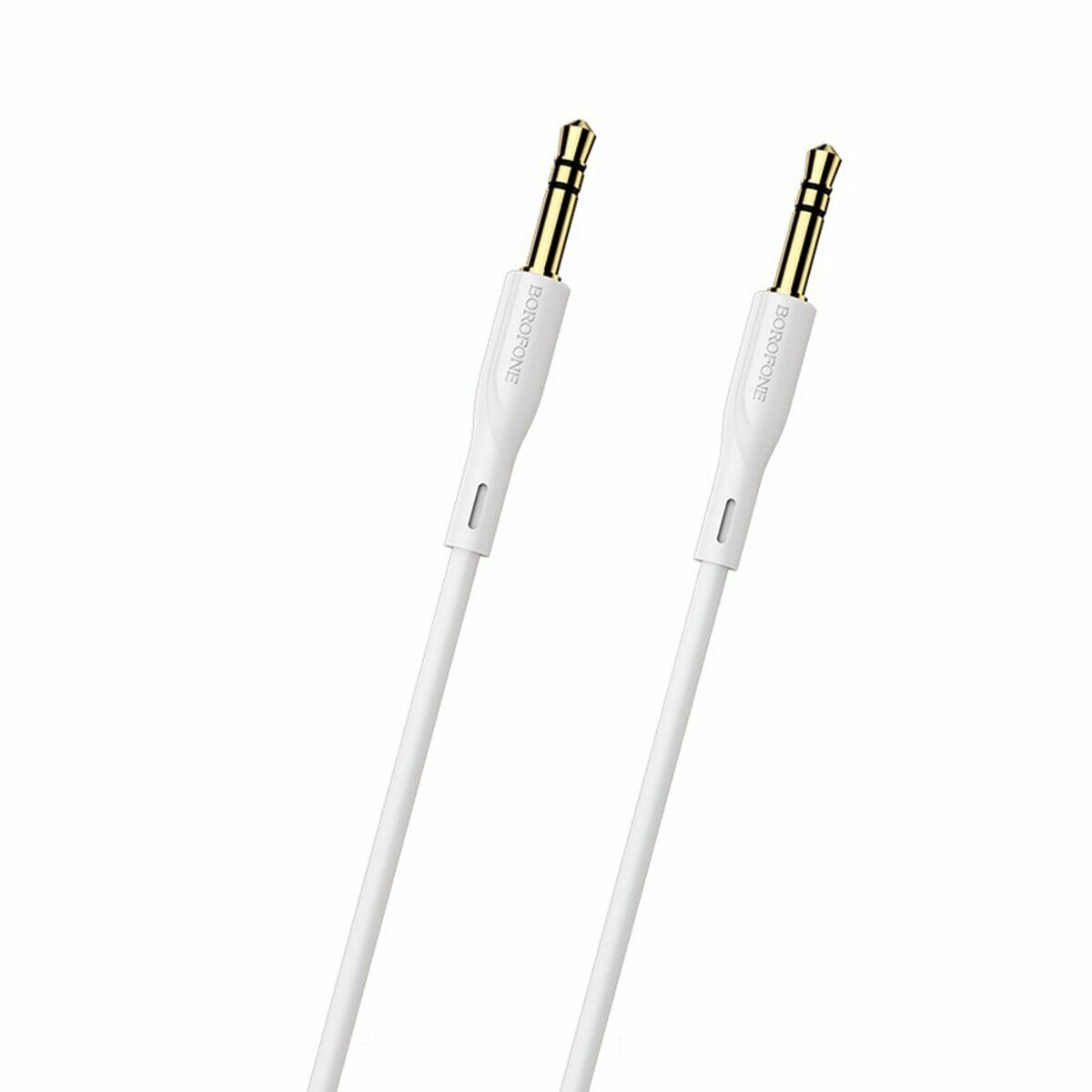 Кабель AUX Jack 35mm(m) - Jack 35mm(m) Borofone BL1 1.0м цвет: белый