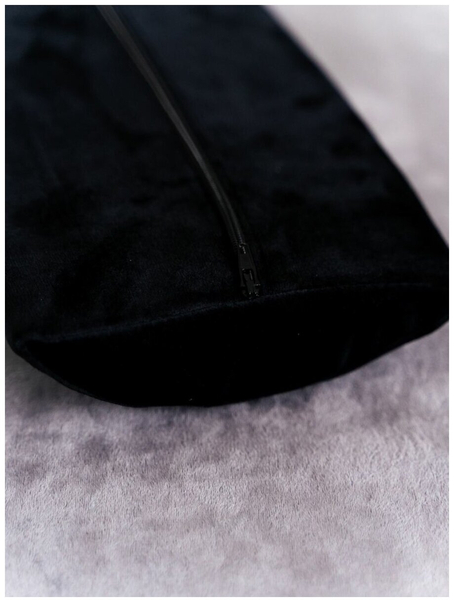 Подушка валик на кушетку полувалик под поясницу ноги спину - фотография № 6