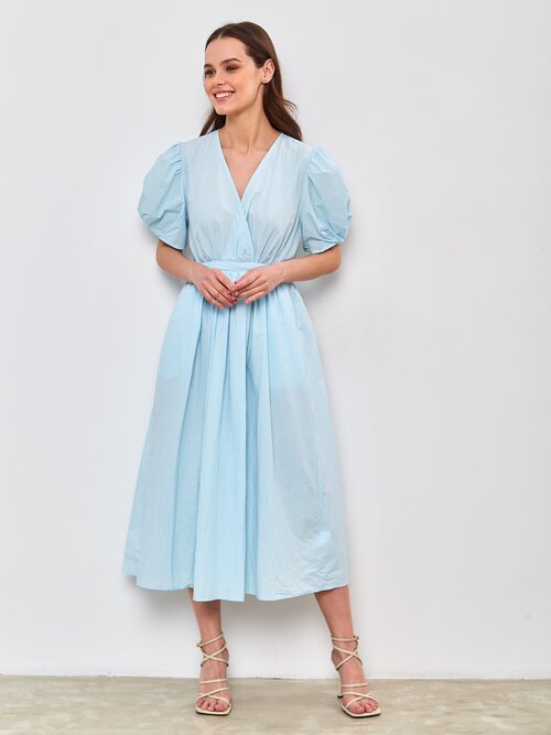 Платье DORIZORI, размер one size, голубой
