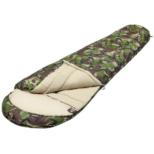 спальный мешок jungle camp avola comfort синий молния с левой стороны Спальный мешок Jungle Camp Hunter, камуфляж, молния с левой стороны