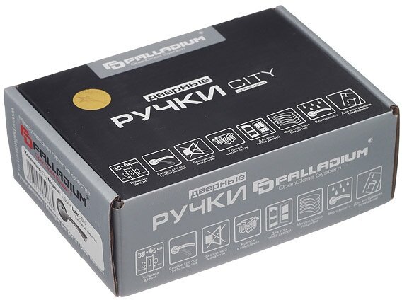 Ручка City A Swim, никель Palladium - фото №9