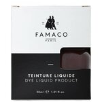 Famaco Краситель для кожи Teinture темно-коричневый - изображение