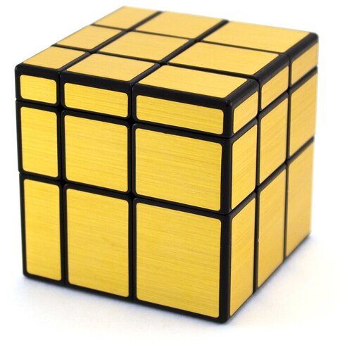 Кубик Рубика Mirror Blocks, золотого цвета головоломка зеркальный куб qiyi mofangge 3x3x3 mirror blocks серебро