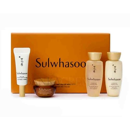 sulwhasoo beauty routine kit 5 items Sulwhasoo Антивозрастной набор (миниатюр) Perfecting Daily Routine kit ( 4 items )