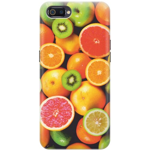 фото Gosso ультратонкий силиконовый чехол-накладка для oppo a1k / realme c2 с принтом "сочные фрукты"
