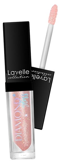 Блеск для губ Lavelle Diamond gloss, тон: 03 diamond peach, 5мл