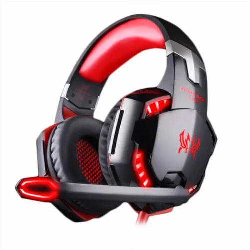 Kotion Each - G2000 Красные. Gaming Headset игровые наушники с подсветкой.