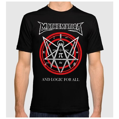 фото Футболка dream shirts математика - and logic for all мужская m черная