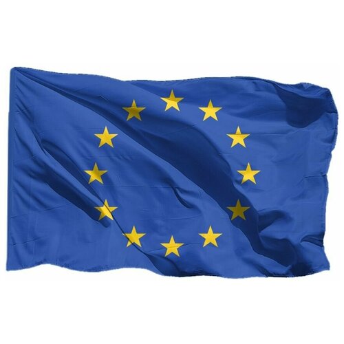 Термонаклейка флаг Европейского Союза ЕС , 7 шт португалия 2004г шестые прямые выборы в европарламент расширение европейского союза ес марка 2