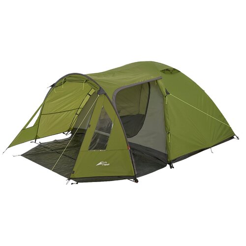 Палатка четырехместная TREK PLANET Avola 4, цвет: зеленый