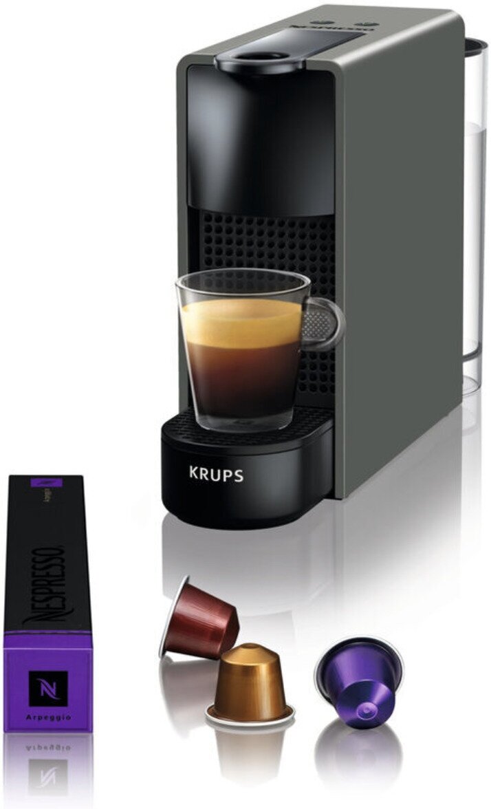 Капсульная кофемашина Krups Essenza Mini XN110B, черная - фотография № 4