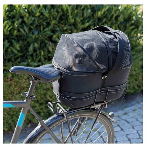 фото Сумка-переноска для велоперевозок eva, 29 х 42 х 48 см, черный trixie
