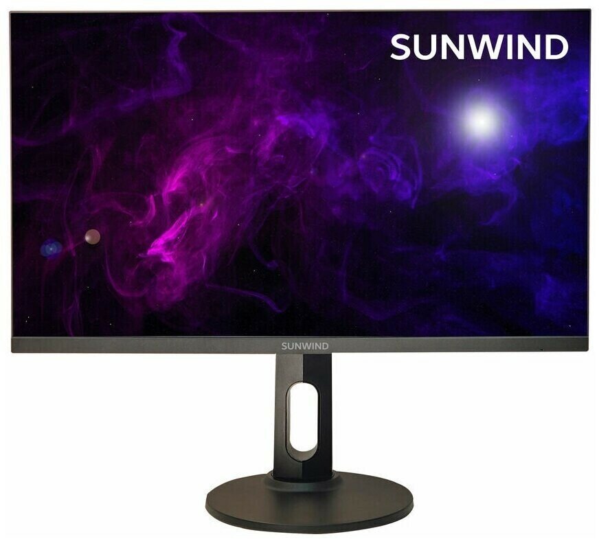 Монитор SunWind SUN-M24BA104 черный