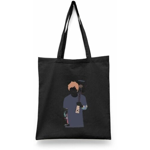 фото Сумка-шоппер унисекс каждому своё "эд ширан/ed sheeran" черная