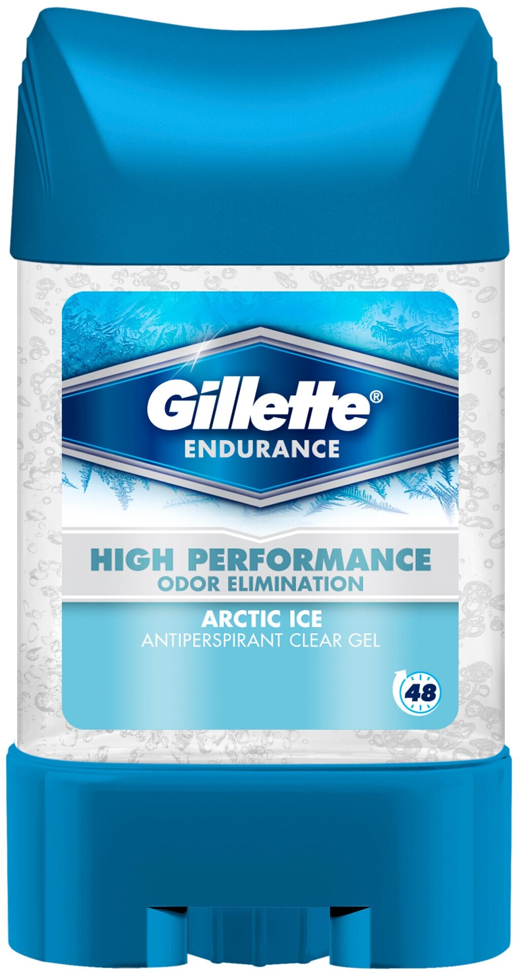 Гелевый дезодорант-антиперспирант Gillette Arctic Ice, 70 мл - фото №1