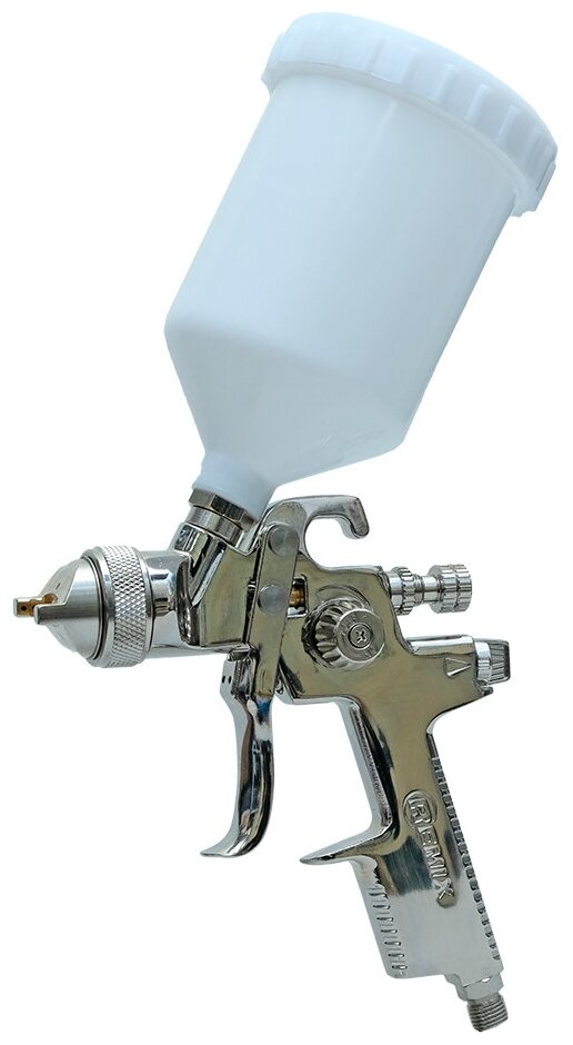 Краскопульт пневматический Remix АВ-17G HVLP с бачком 0,6 л, сопло 1,4 мм