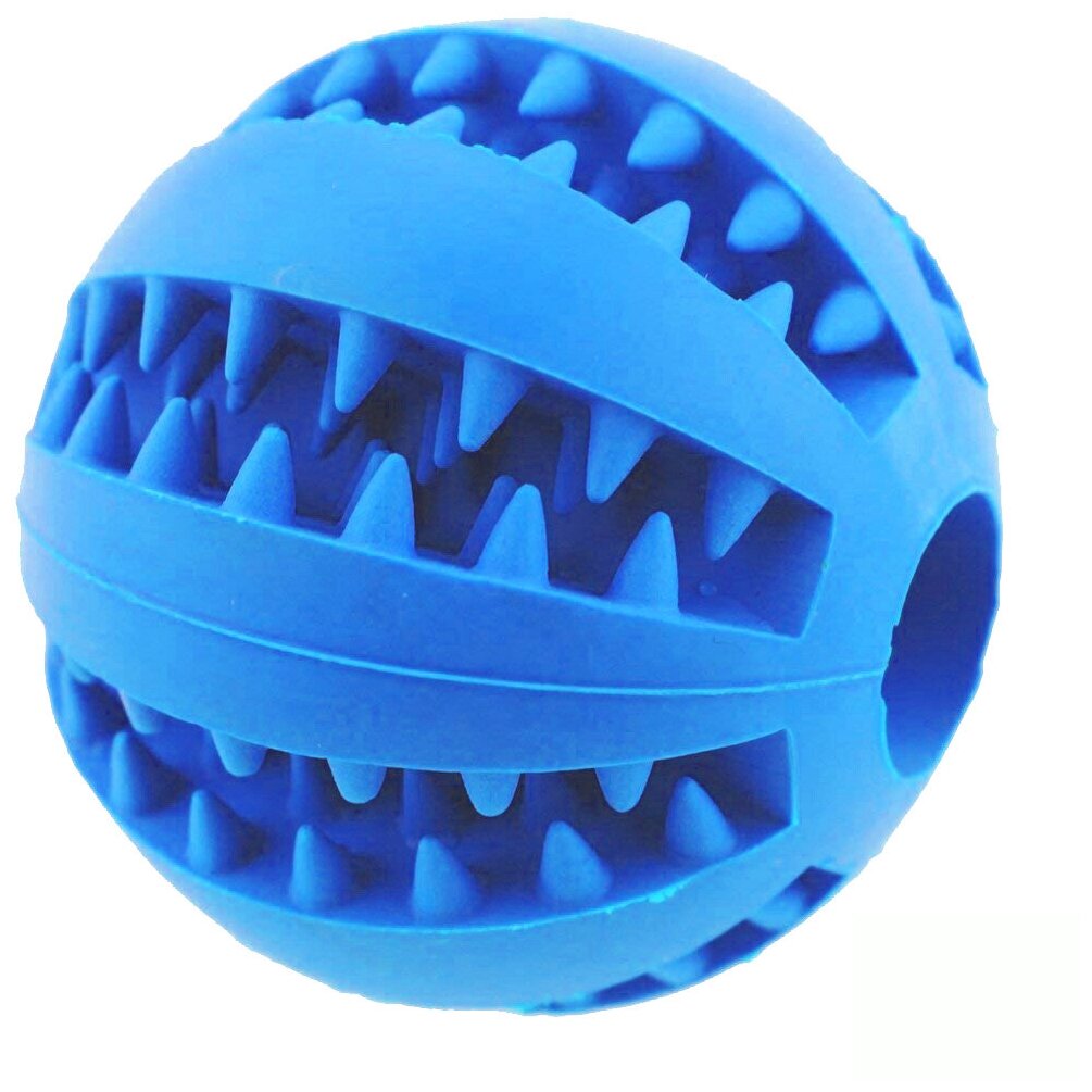 Мячик для корма, голубой, Pets & Friends PF-BALL-01