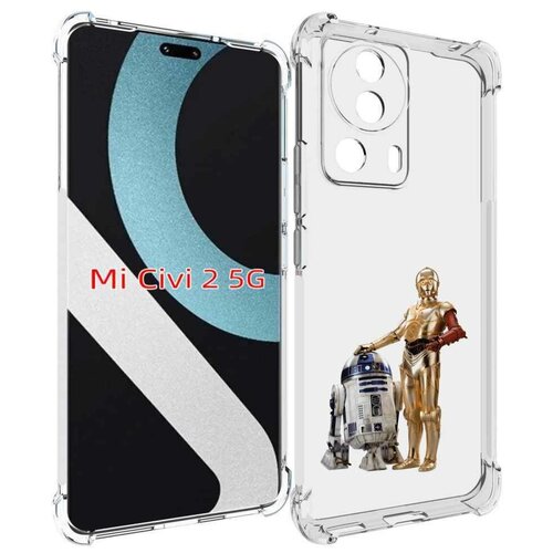 Чехол MyPads starwars-звездные-войны для Xiaomi Civi 2 задняя-панель-накладка-бампер чехол mypads starwars звездные войны для oppo realme 2 задняя панель накладка бампер