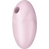 Розовый вакуум-волновой стимулятор с вибрацией Vulva Lover 3, Satisfyer, розовый