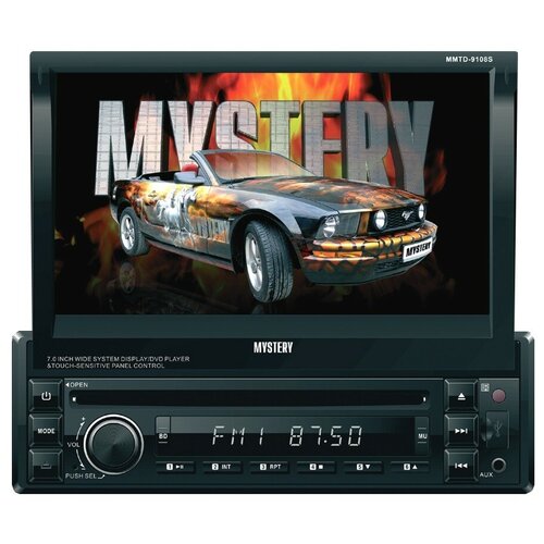 фото Автомобильный жк монитор с dvd mystery mmtd-9108s