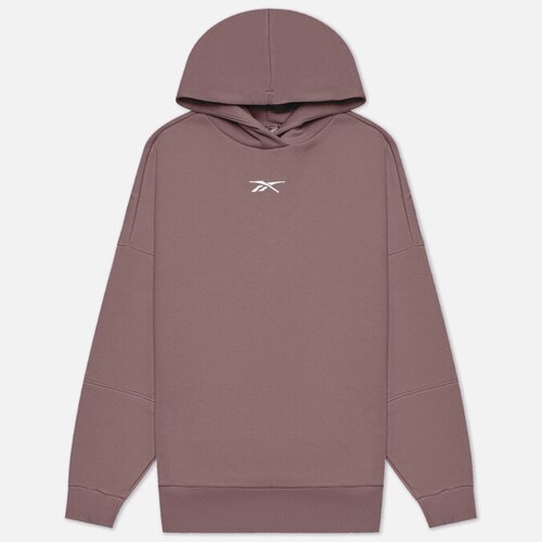 Женская толстовка Reebok Lux Oversized Hoodie коричневый, Размер S