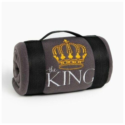 Плед Король 130х150 см 100 пэ флис 160 грм2 2210₽