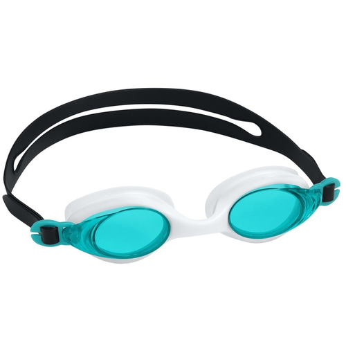 фото Очки для плавания bestway 21130 lightning pro goggles 14+, голубой.